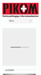 Mobile Screenshot of pikom.ch
