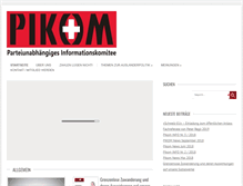 Tablet Screenshot of pikom.ch